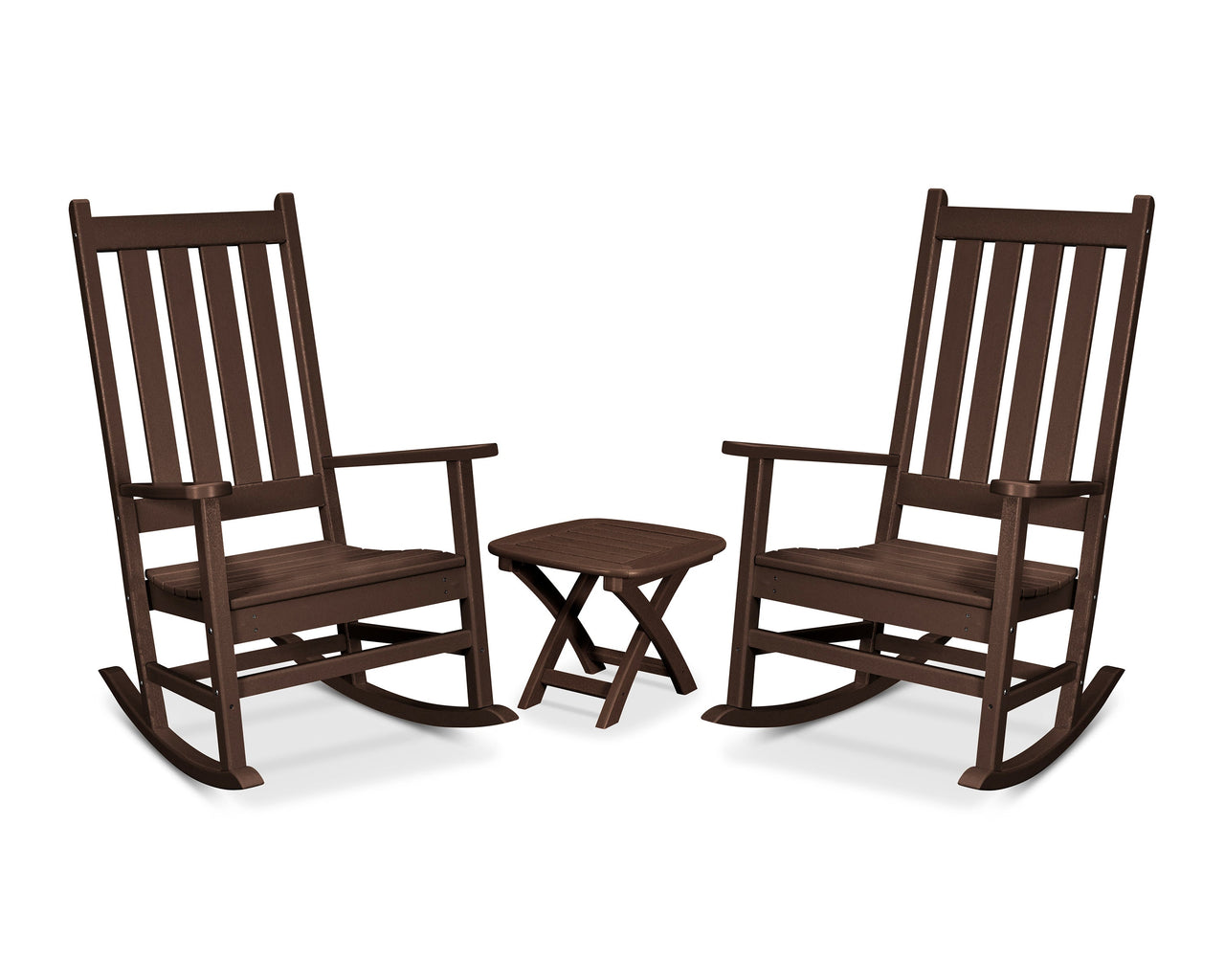 Trex Cape Cod 3-Piece Porch Rocking Chair Set