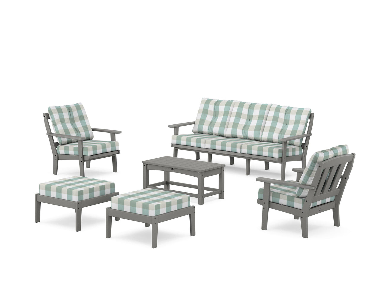 Trex Cape Cod 6-Piece Lounge Sofa Set