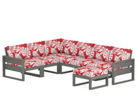 Thumbnail for Trex Eastport 6-Piece Sectional with Ottoman
