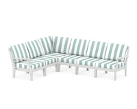 Thumbnail for Trex Yacht Club Modular 6-Piece Deep Seating Set