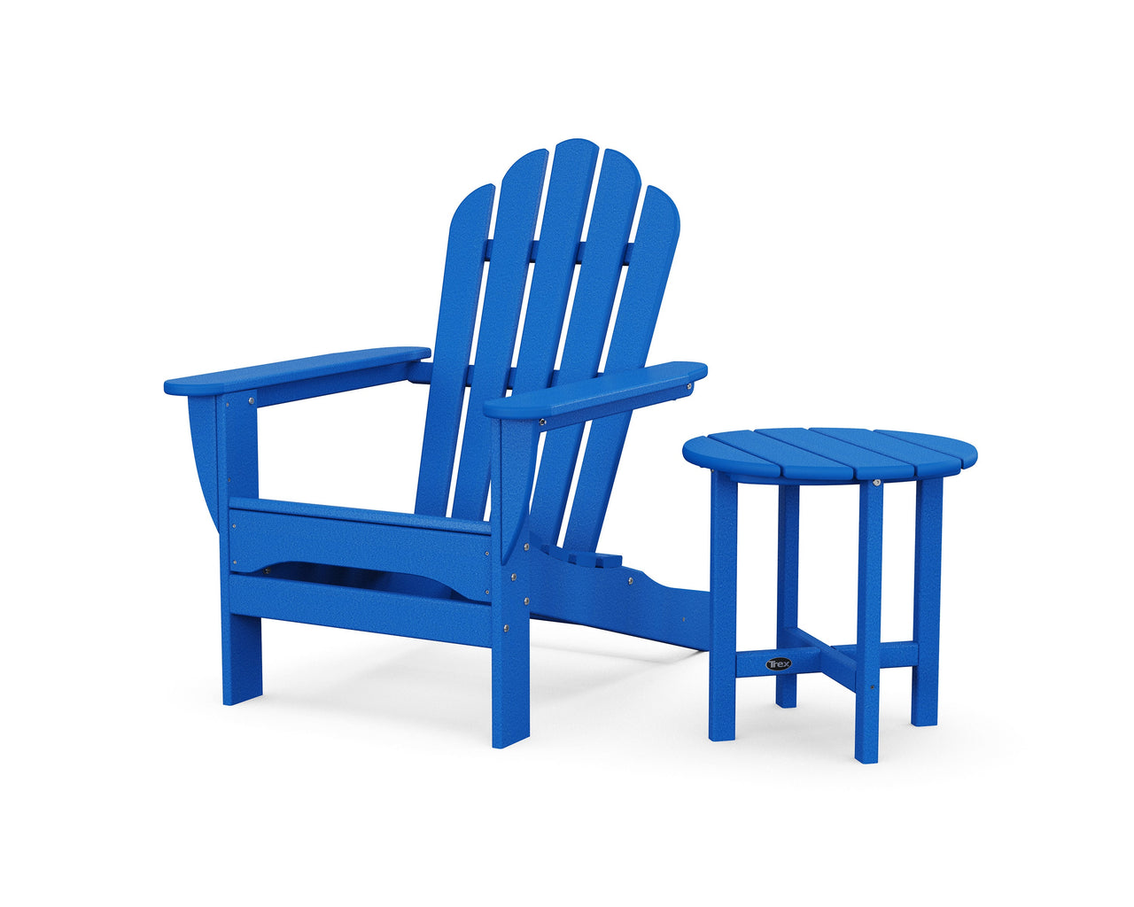Trex Monterey Bay Adirondack Chair with Side Table