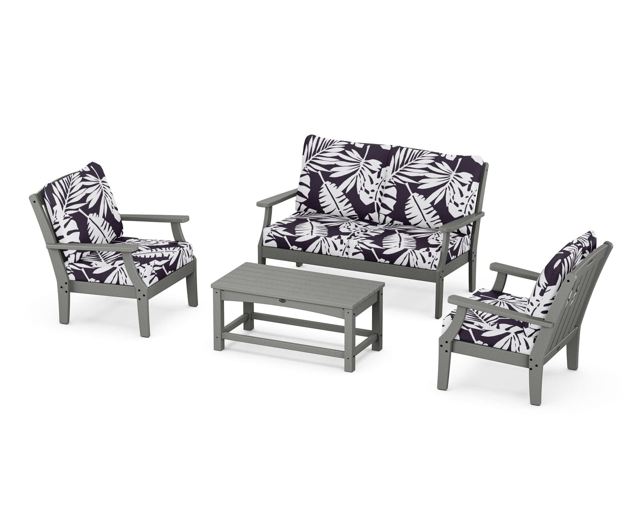 Trex Yacht Club 4-Piece Deep Seating Chair Set