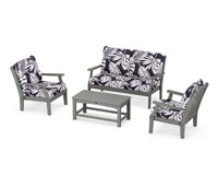 Thumbnail for Trex Yacht Club 4-Piece Deep Seating Chair Set