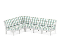 Thumbnail for Trex Yacht Club Modular 6-Piece Deep Seating Set