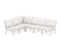 Thumbnail for Trex Yacht Club Modular 6-Piece Deep Seating Set