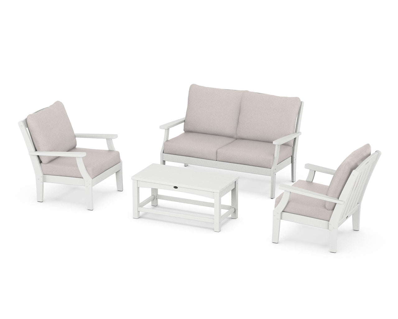 Trex Yacht Club 4-Piece Deep Seating Chair Set