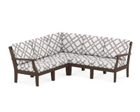 Thumbnail for Trex Yacht Club Modular 5-Piece Deep Seating Set