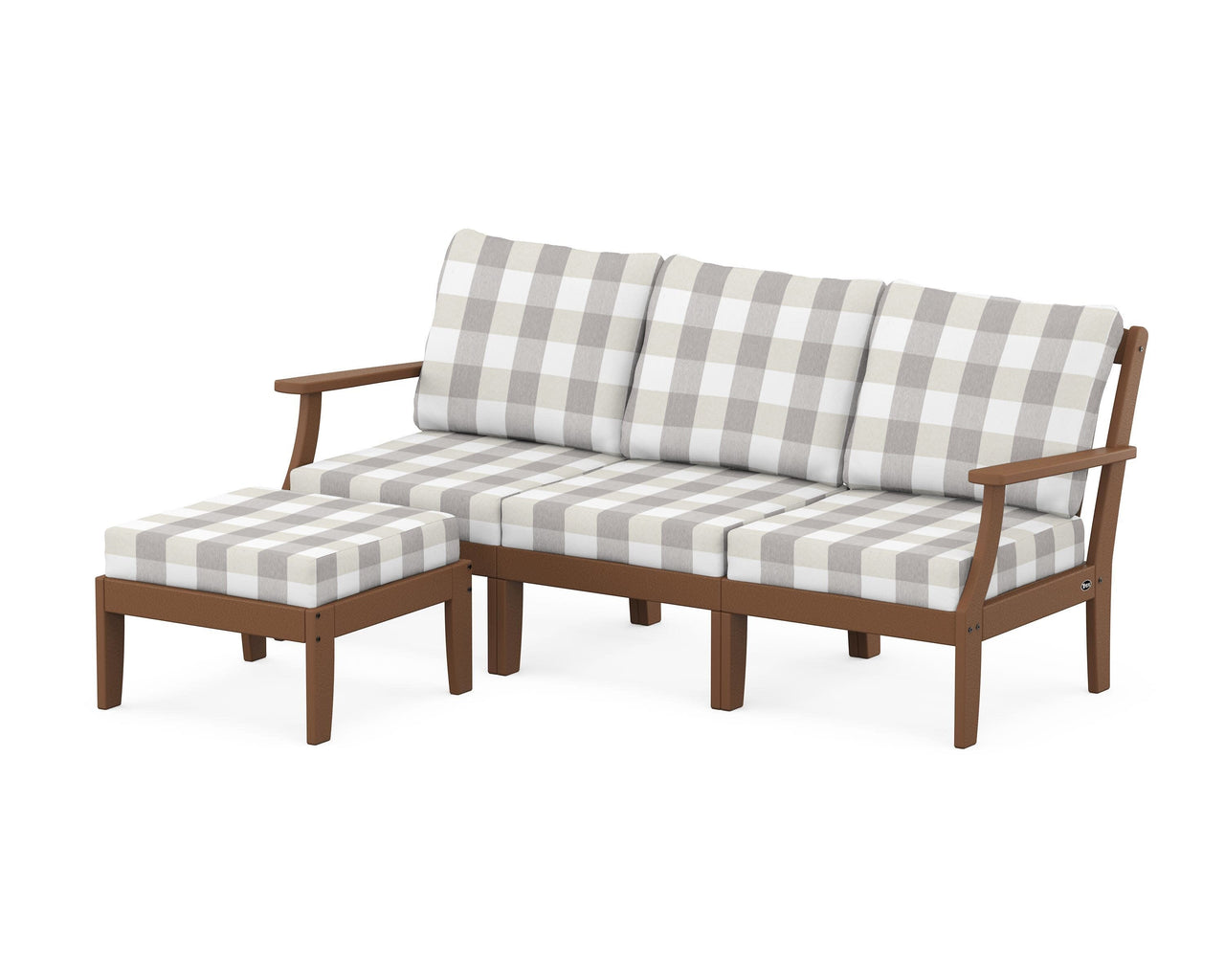 Trex Yacht Club Modular 4-Piece Deep Seating Set with Ottoman