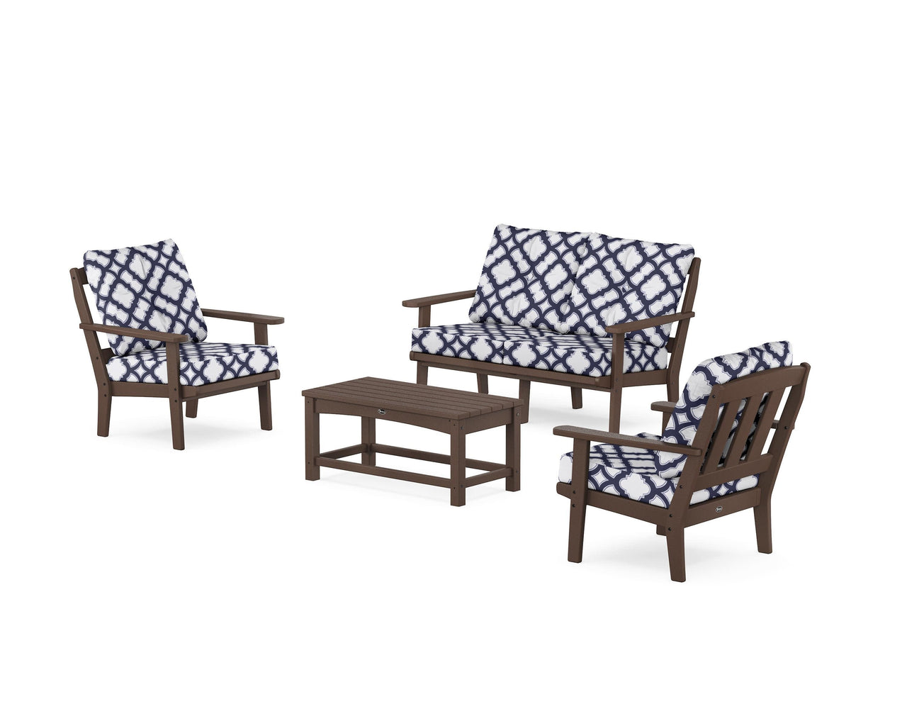 Trex Cape Cod 4-Piece Deep Seating Set with Loveseat