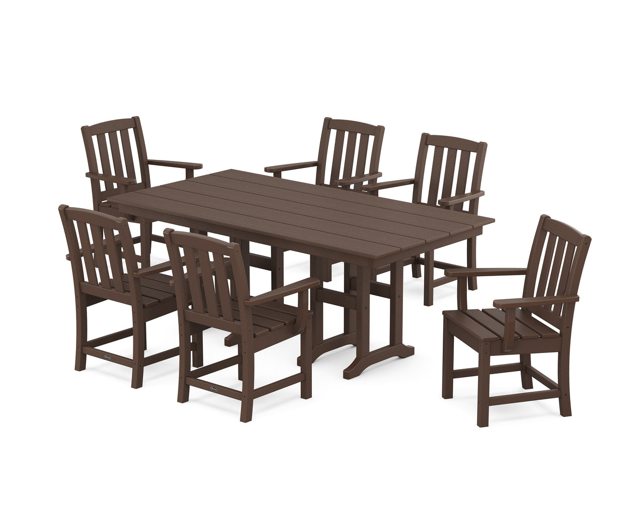 Trex Cape Cod Arm Chair 7-Piece Farmhouse Dining Set