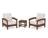 Thumbnail for Trex Rockport Club 3-Piece Deep Seating Conversation Set