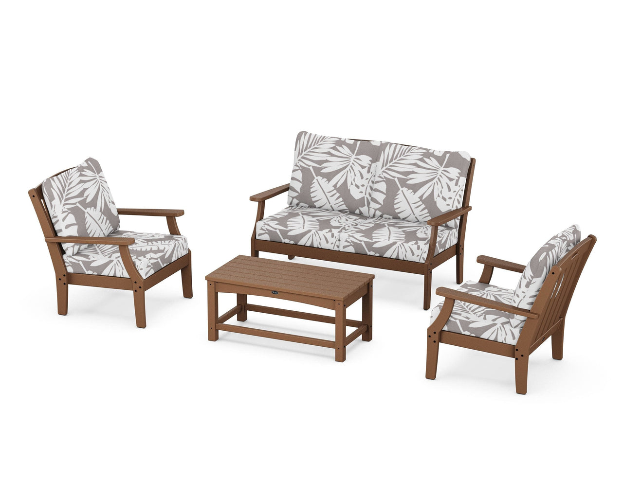 Trex Yacht Club 4-Piece Deep Seating Chair Set