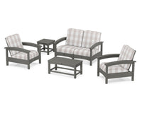 Thumbnail for Trex Rockport Club 6-Piece Deep Seating Conversation Set