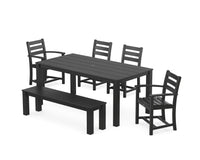 Thumbnail for Trex Monterey Bay 6-Piece Parsons Dining Set with Bench