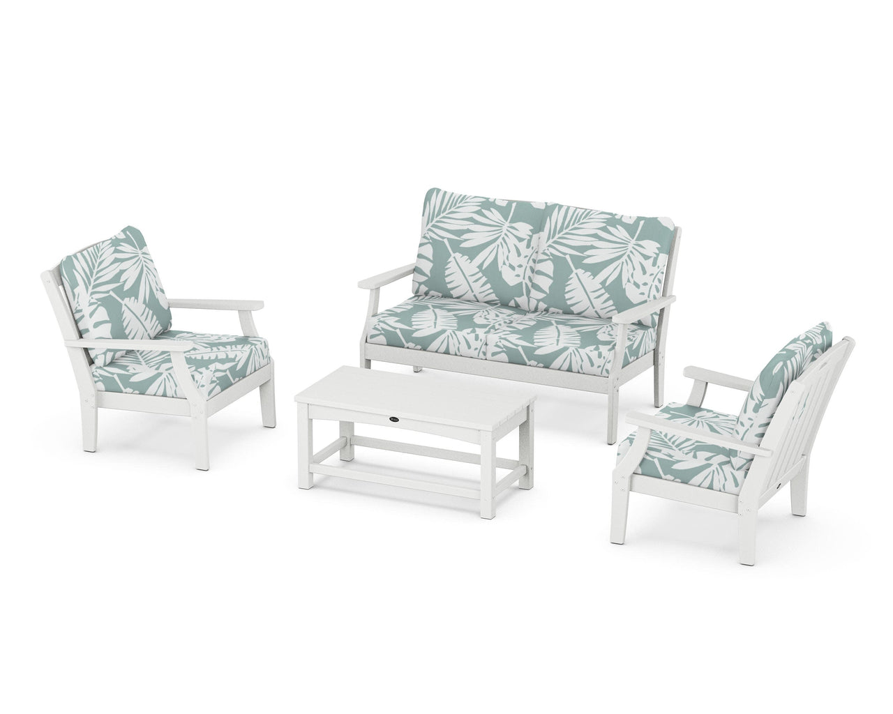 Trex Yacht Club 4-Piece Deep Seating Chair Set