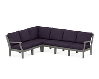 Thumbnail for Trex Yacht Club Modular 6-Piece Deep Seating Set