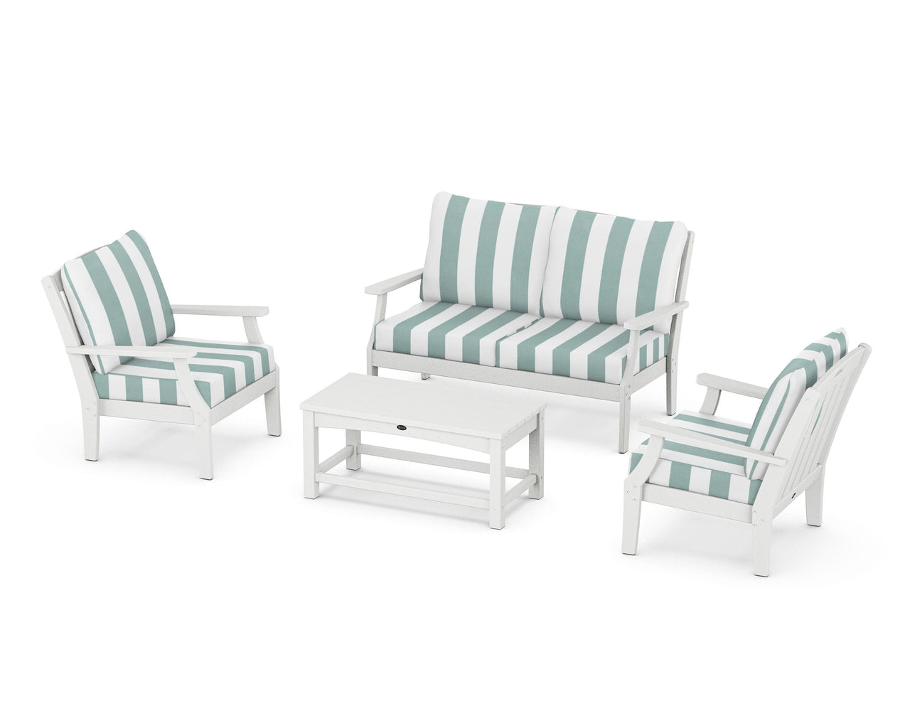 Trex Yacht Club 4-Piece Deep Seating Chair Set