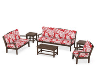 Thumbnail for Trex Yacht Club 6-Piece Deep Seating Set