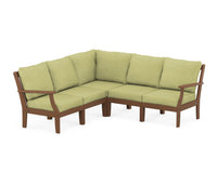 Thumbnail for Trex Yacht Club Modular 5-Piece Deep Seating Set