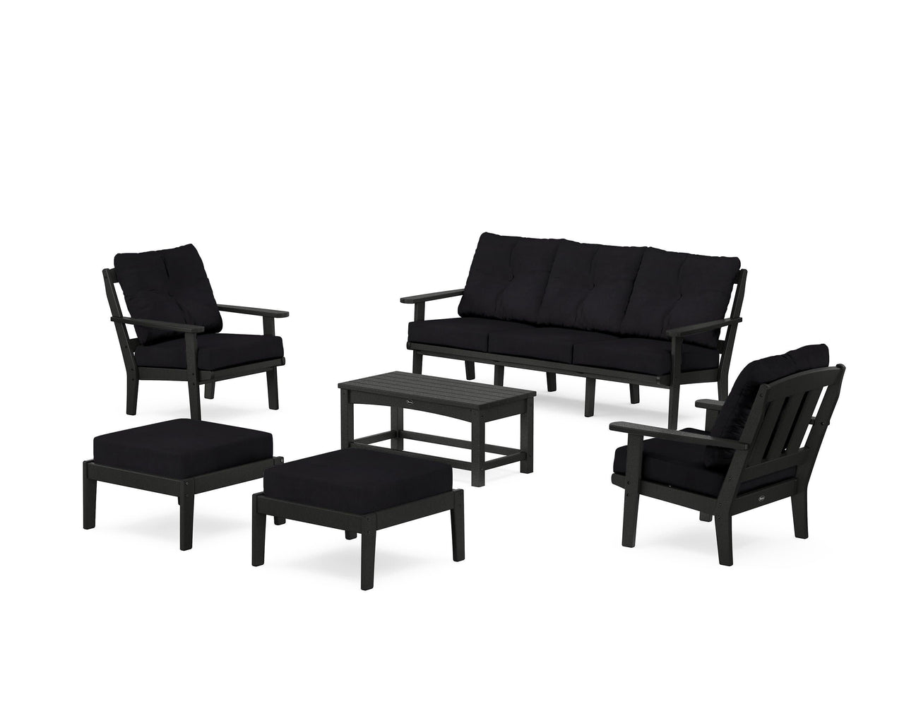 Trex Cape Cod 6-Piece Lounge Sofa Set