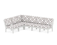 Thumbnail for Trex Yacht Club Modular 6-Piece Deep Seating Set