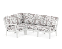 Thumbnail for Trex Yacht Club Modular 4-Piece Deep Seating Set
