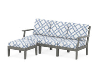 Thumbnail for Trex Yacht Club Modular 4-Piece Deep Seating Set with Ottoman