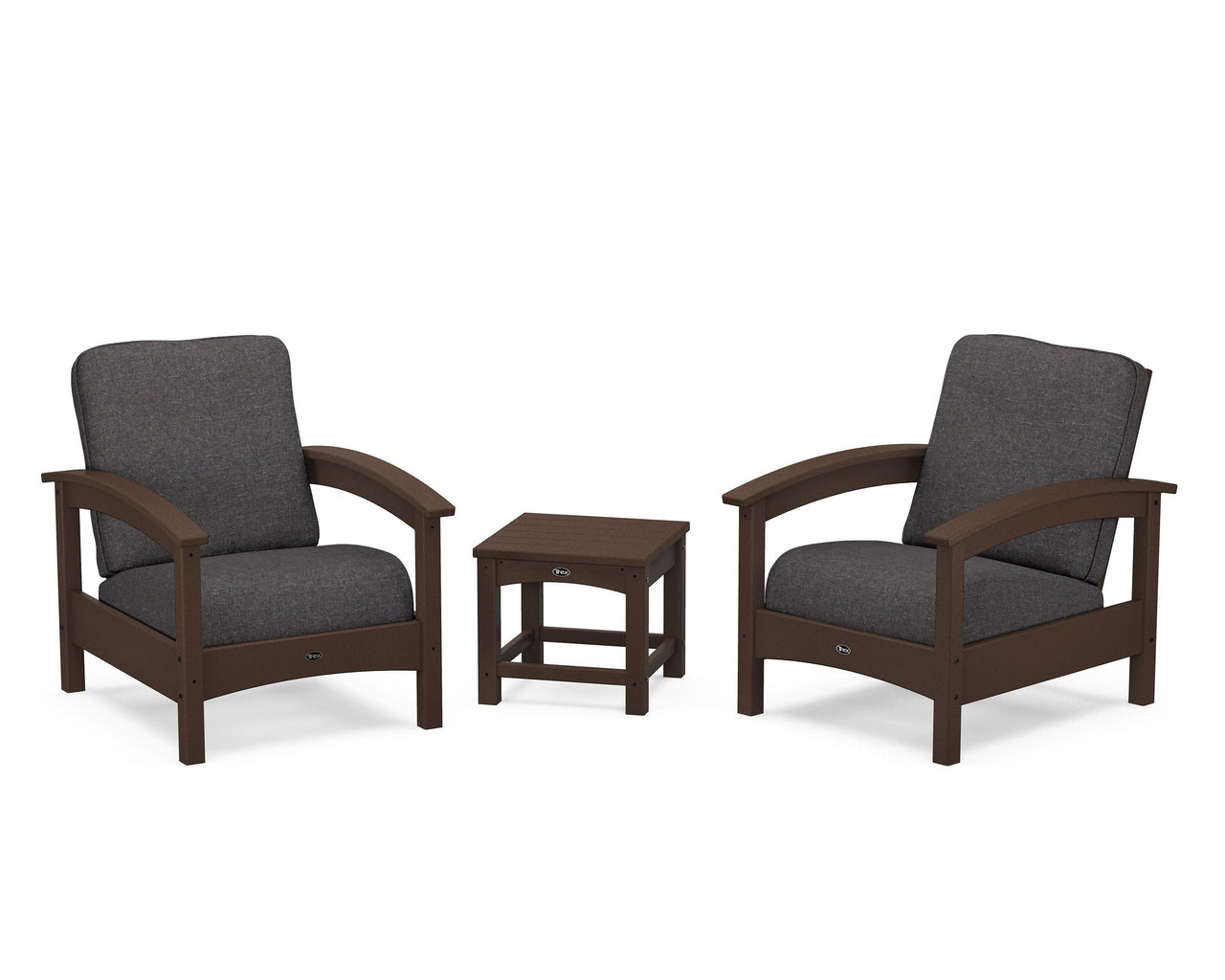 Trex Rockport Club 3-Piece Deep Seating Conversation Set