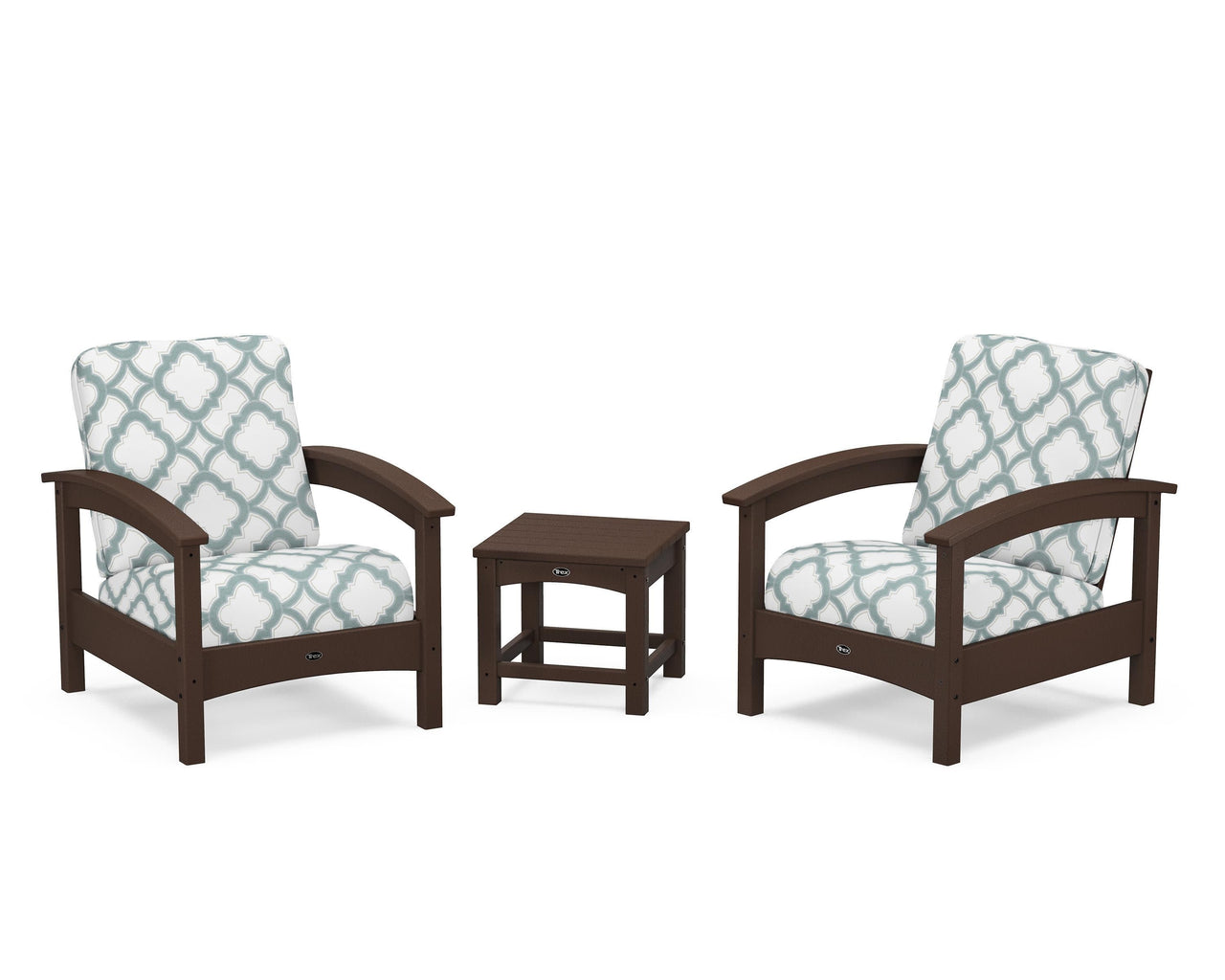 Trex Rockport Club 3-Piece Deep Seating Conversation Set