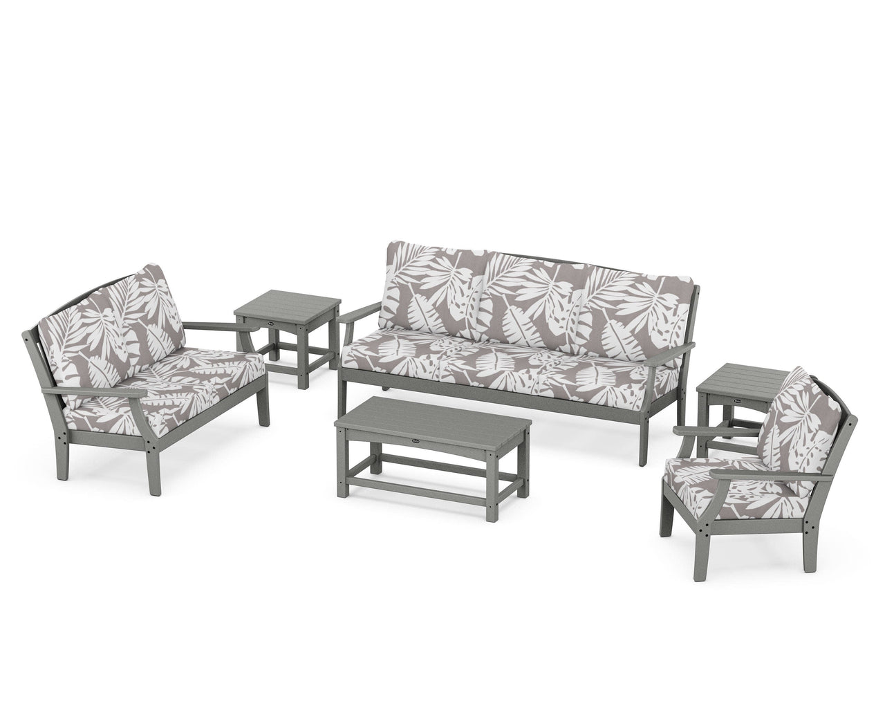 Trex Yacht Club 6-Piece Deep Seating Set