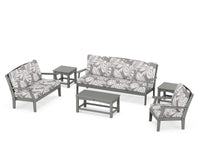 Thumbnail for Trex Yacht Club 6-Piece Deep Seating Set