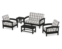 Thumbnail for Trex Rockport Club 6-Piece Deep Seating Conversation Set