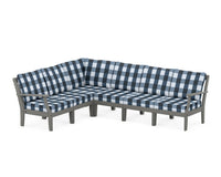 Thumbnail for Trex Yacht Club Modular 6-Piece Deep Seating Set