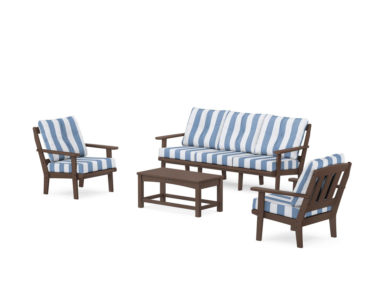 Trex Cape Cod 4-Piece Deep Seating Set with Sofa