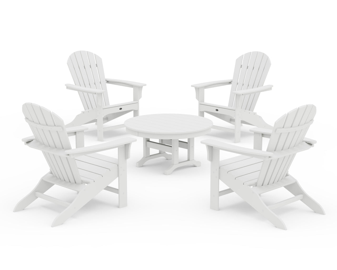 Trex Yacht Club Shellback 5-Piece Adirondack Conversation Group