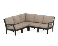 Thumbnail for Trex Yacht Club Modular 5-Piece Deep Seating Set