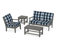 Thumbnail for Trex Yacht Club 4-Piece Deep Seating Set