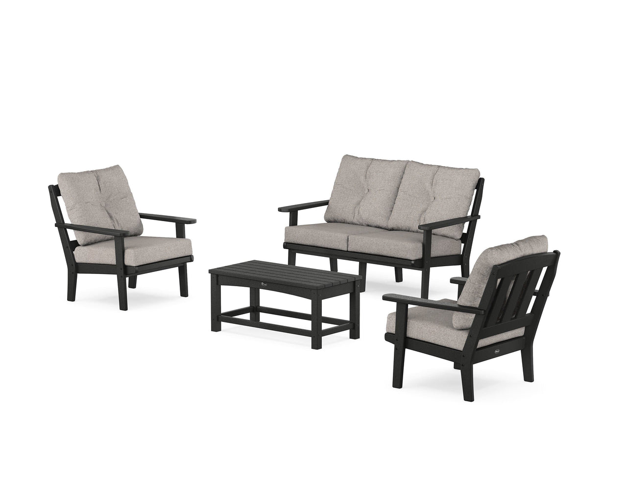 Trex Cape Cod 4-Piece Deep Seating Set with Loveseat