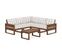 Thumbnail for Trex Eastport 6-Piece Deep Seating Sectional + Coffee Table Set