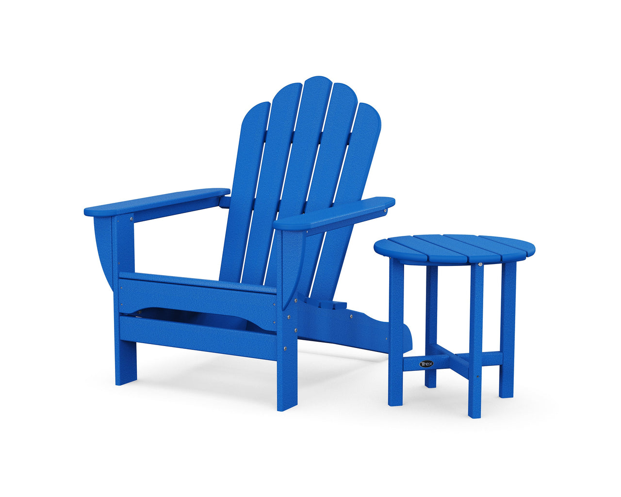 Trex Monterey Bay Oversized Adirondack Chair with Side Table