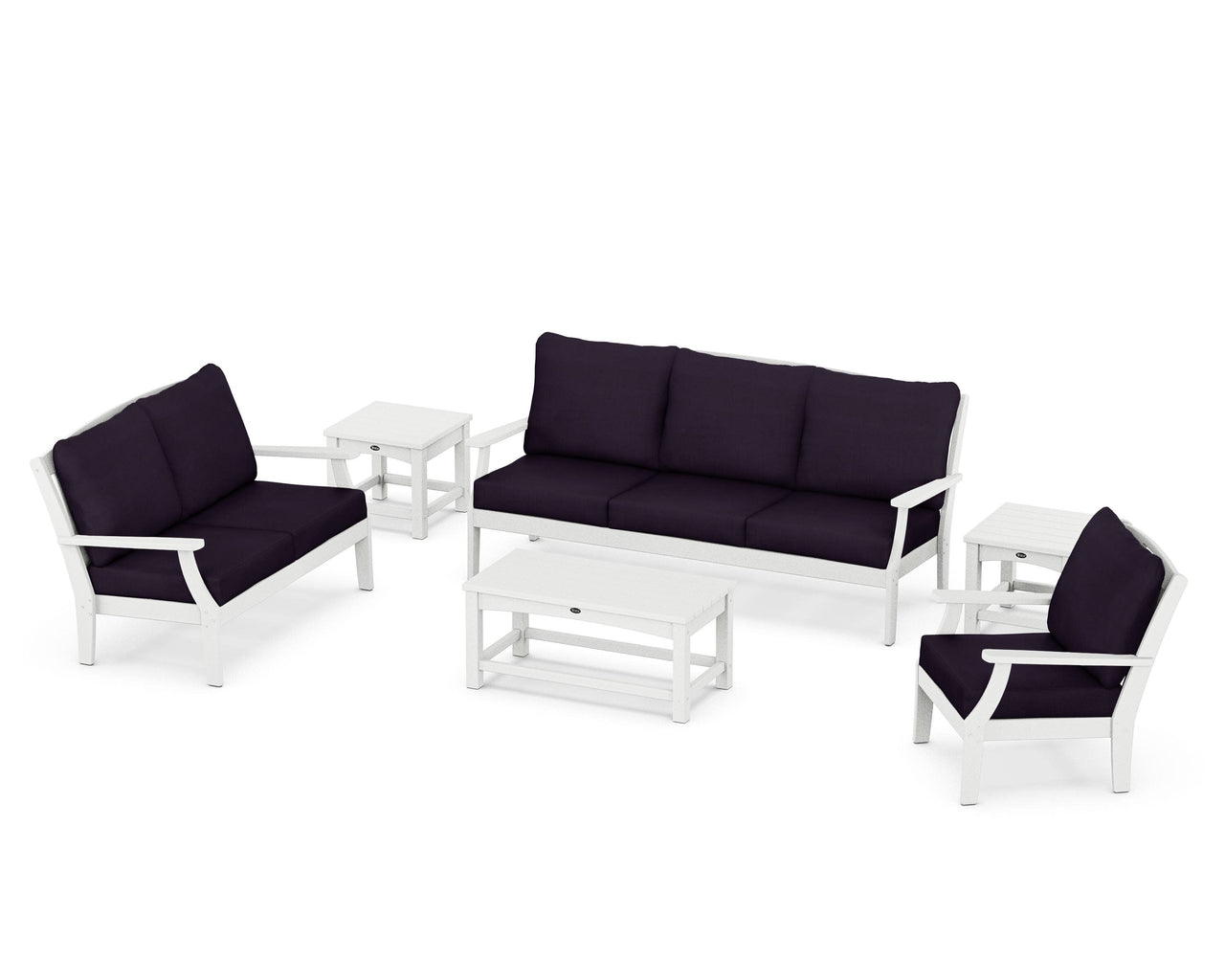 Trex Yacht Club 6-Piece Deep Seating Set
