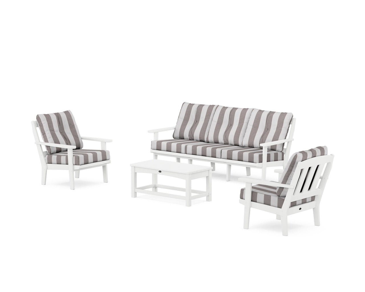 Trex Cape Cod 4-Piece Deep Seating Set with Sofa