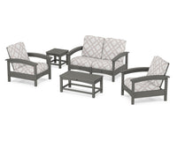 Thumbnail for Trex Rockport Club 6-Piece Deep Seating Conversation Set