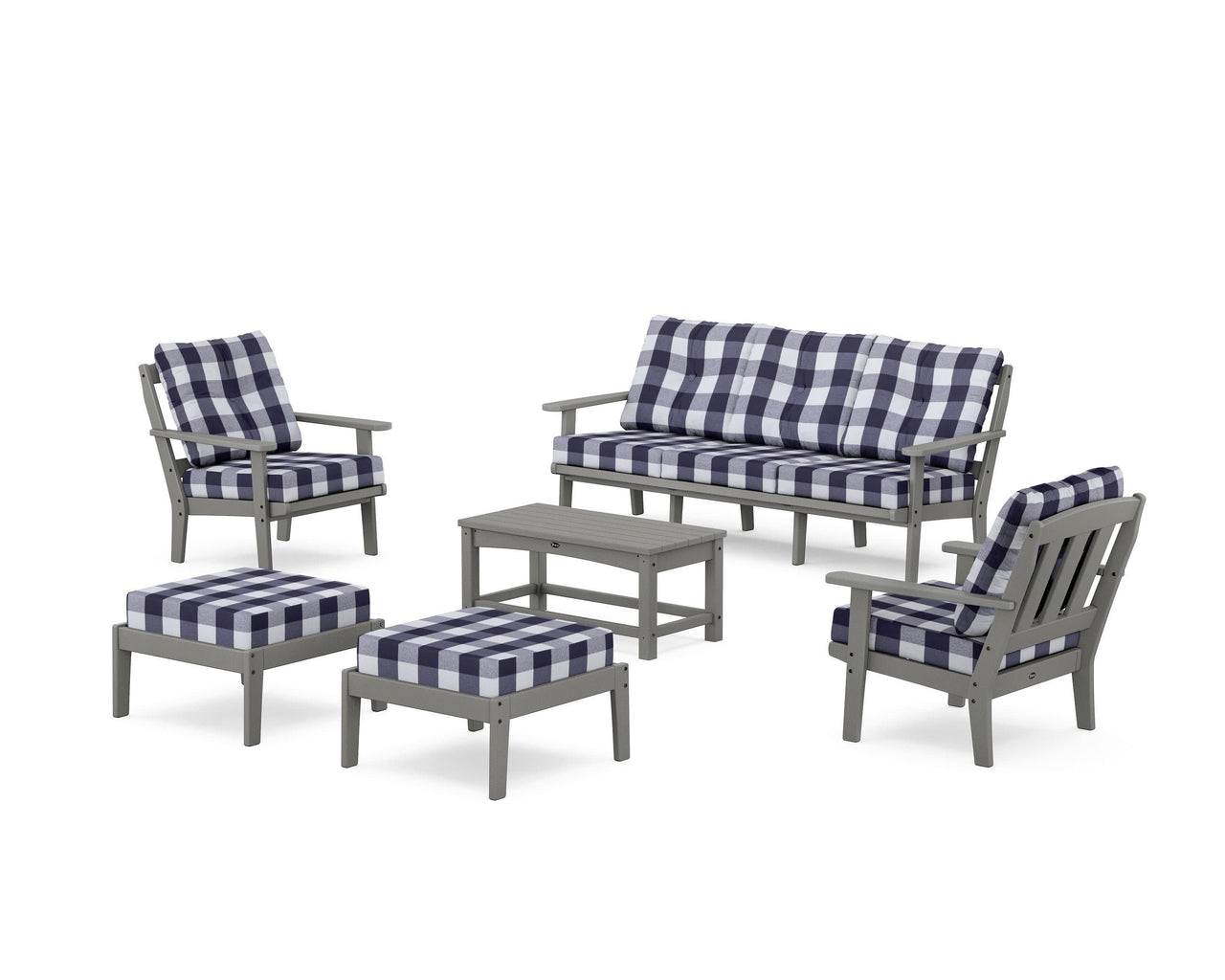 Trex Cape Cod 6-Piece Lounge Sofa Set