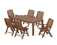 Thumbnail for Trex Yacht Club Highback Chair 7-Piece Parsons Dining Set