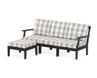 Thumbnail for Trex Yacht Club Modular 4-Piece Deep Seating Set with Ottoman