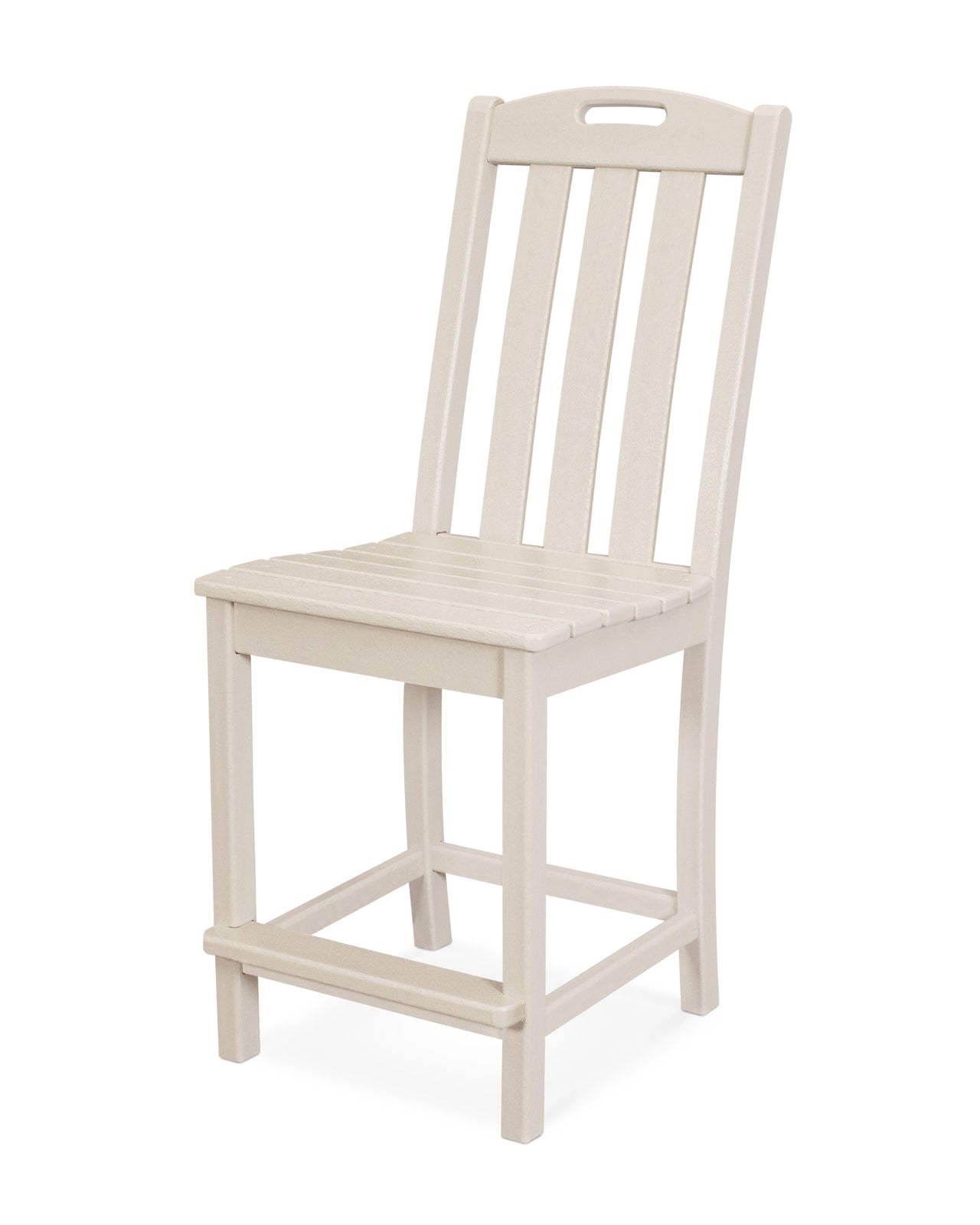 Trex Yacht Club Counter Side Chair - Sand Castle