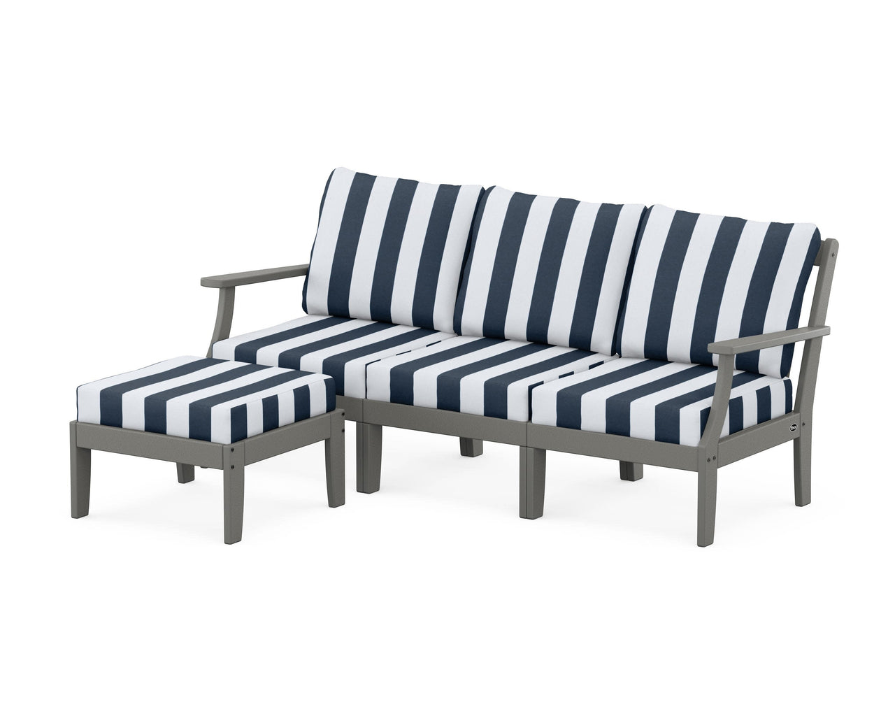 Trex Yacht Club Modular 4-Piece Deep Seating Set with Ottoman
