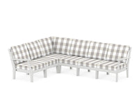 Thumbnail for Trex Yacht Club Modular 6-Piece Deep Seating Set