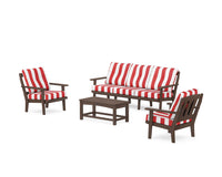Thumbnail for Trex Cape Cod 4-Piece Deep Seating Set with Sofa